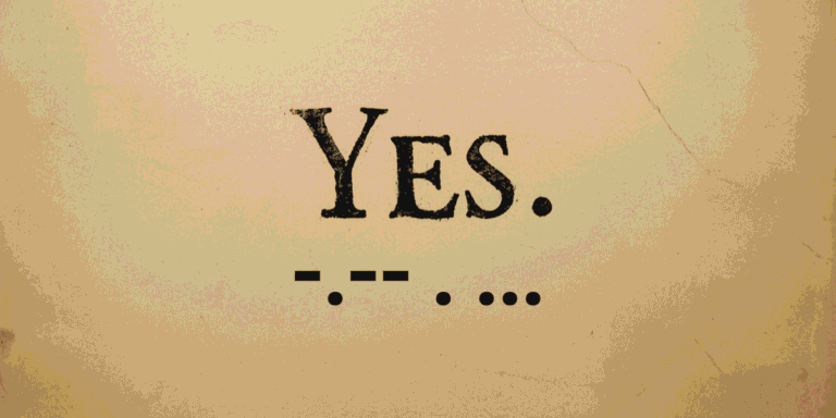 Yes in Morse Code Meaning and Translation Guide Online