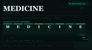 Medicine in Morse Code
