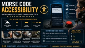 Morse Code Accessibility