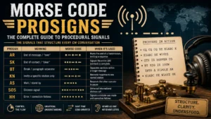 Morse Code Prosigns